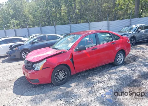 2008 Ford Focus Se/Sel/Ses из США, поврежденный, VIN 1FAHP35N18W149522